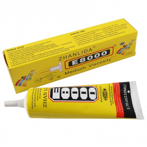 E-8000 Ekran Dokunmatik Şeffaf Yapıştırıcı 110ml
