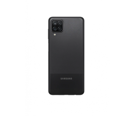 Samsung Galaxy A12 Arka Pil Kapağı Siyah