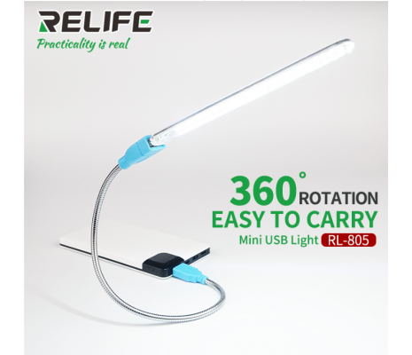 Relife RL-805 usb giriş ledli ışık