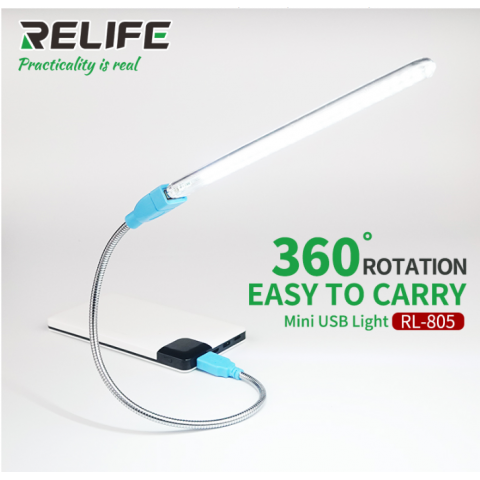Relife RL-805 usb giriş ledli ışık