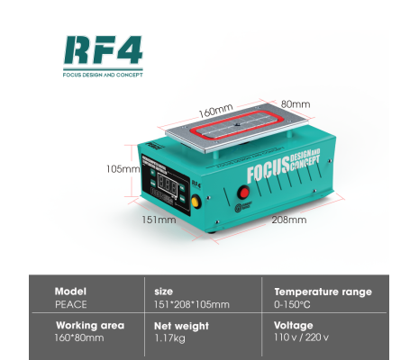 RF4 150c otomatik uyku seperator