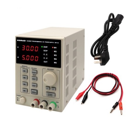 Korad KA3005D DC Güç kaynağı 30V/5A 110V/220V