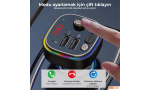 C21 Fm Handsfree Bluetooth Modülatör Araç MP3 Player