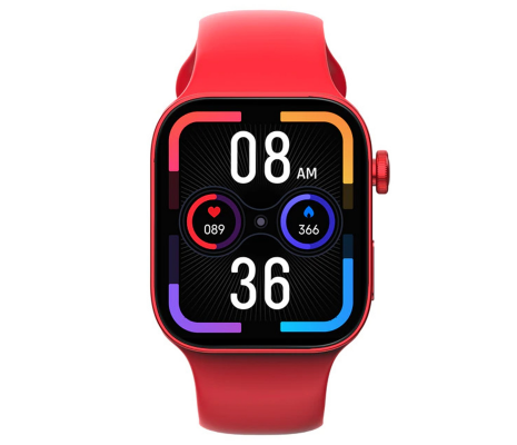 Watch 7 Series Android İos Uyumlu Akıllı Saat Kırmızı