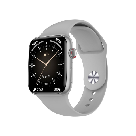 Watch 7 Series Full Secreen Android İos Uyumlu Akıllı Saat Gümüş