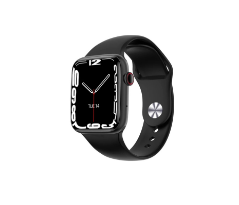 HW67 Mini 2023 Bluetooth Arama Özellikli Akıllı Saat Siyah