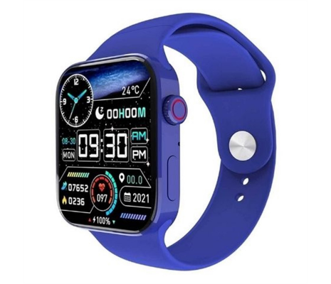 Yeni Nesil Watch 7 Series Android İos Uyumlu Akıllı Saat Mavi