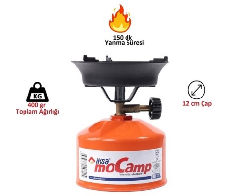 Mini Kamp Ocak Gazli Kamp Ocaği Pratik Piknik Tüpü