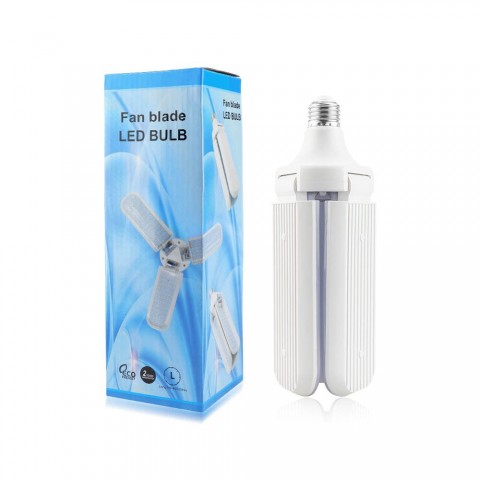 45 Watt Pervane Led Ampul 3 Kollu Beyaz Işık