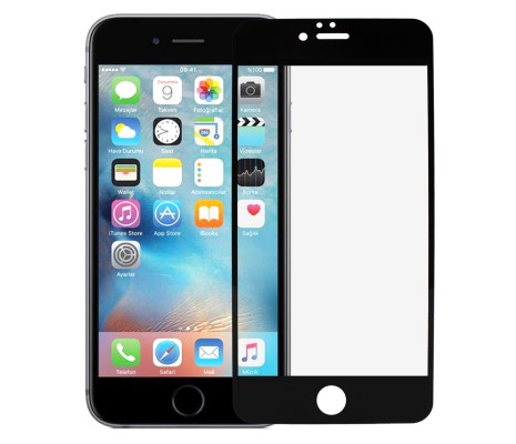 iPhone 6S Plus Ekran Koruyucu 9D Tam Kaplama