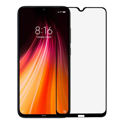Xiaomi Redmi Note 8 Ekran Koruyucu 9D Tam Kaplama