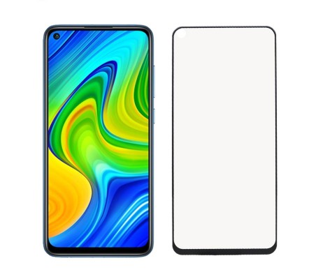 Xiaomi Redmi Note 9 Ekran Koruyucu 9D Tam Kaplama
