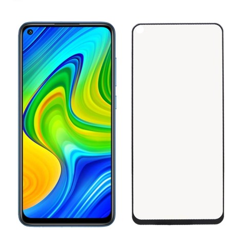Xiaomi Redmi Note 9 Ekran Koruyucu 9D Tam Kaplama