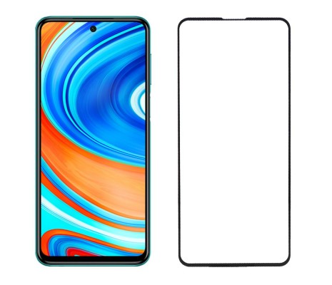 Xiaomi Redmi Note 9 Pro Max Ekran Koruyucu 9D Tam Kaplama