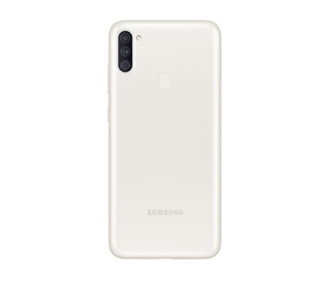 Samsung Galaxy A11 Arka Pil Kapağı Beyaz