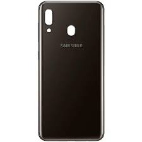 Samsung Galaxy A20 Arka Pil Kapağı Siyah