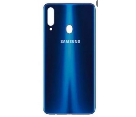 Samsung Galaxy A20s Arka Pil Kapağı Mavi