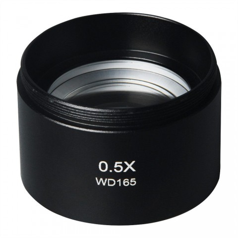 0.5X Mikroskop yardımcı objektif Lens 48mm
