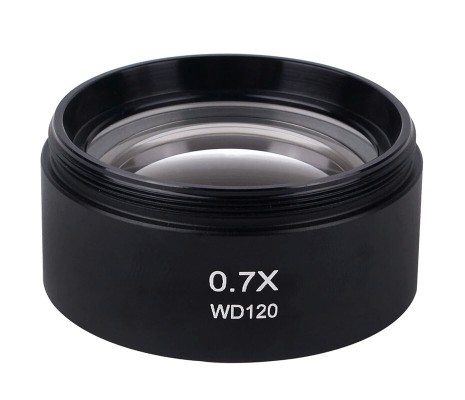 0.7X Mikroskop yardımcı objektif Lens 48mm