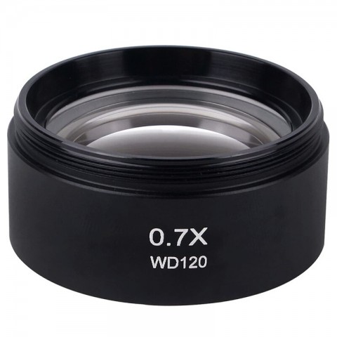 0.7X Mikroskop yardımcı objektif Lens 48mm