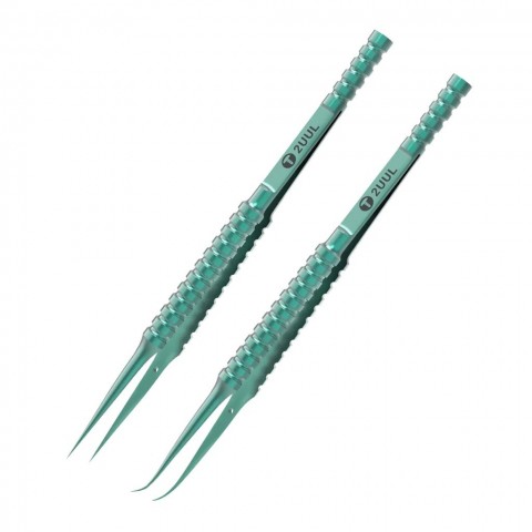 2UUL Titanyum Alaşımlı Ultra Hassas Cımbız TWEEZER Mavi Cımbız