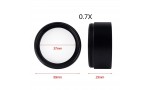 0.7X Mikroskop yardımcı objektif Lens 48mm