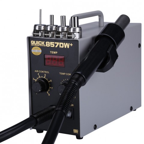Quick 857 Dw+ Profesyonel Sıcak Hava Üfleme Istasyonu