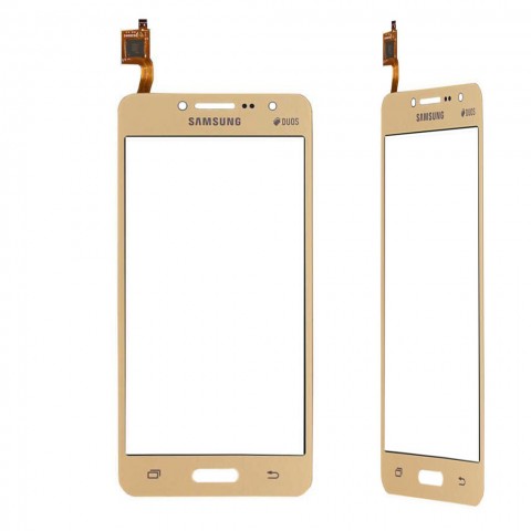 Samsung Galaxy Grand Prime Plus Dokunmatik Camı Gold