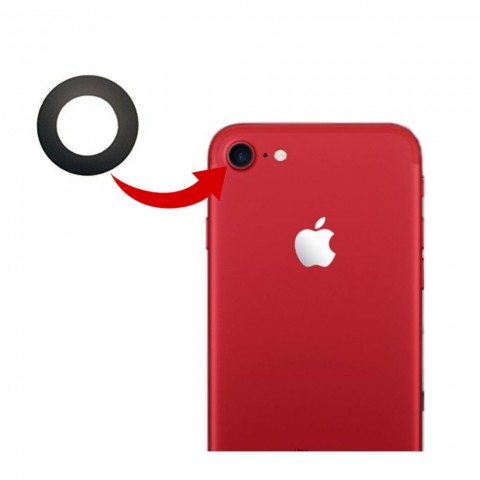 iPhone 7 / 8 Arka Kamera Camı Lens 5 Adet