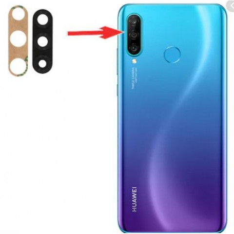 Huawei P30 Lite Arka Kamera Camı 5 Adet