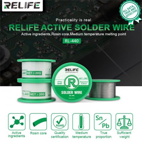 Relife RL-440 05mm Lehim Teli