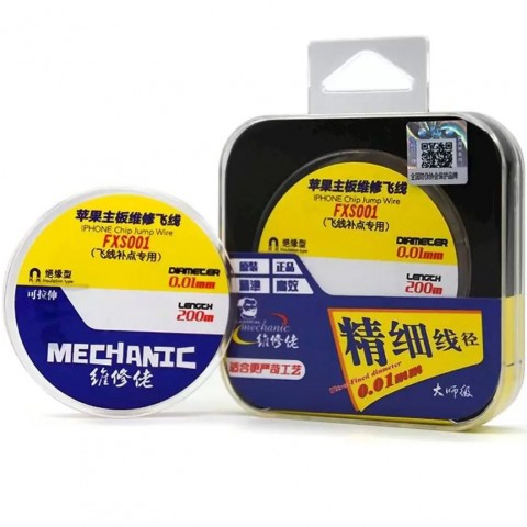 Mechanic FXS001 Hat Çekme Teli 0.01mm 100 Metre