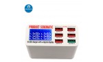 Shematic 100W Smart Digital Ekranlı 6 Port Charger