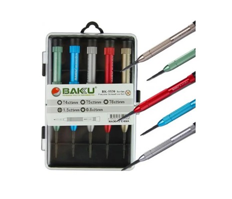 Baku BK-5530 5iN1 Telefon Tamir Tornavida Seti