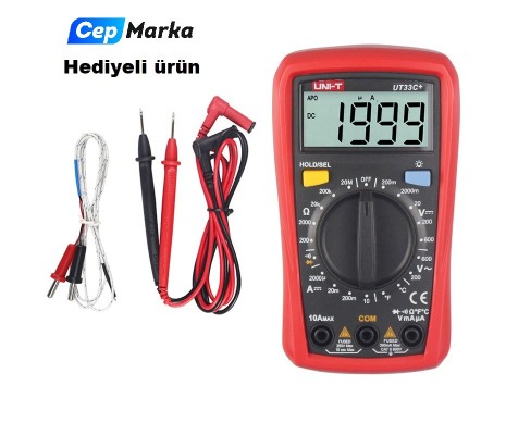 Unit UT 33C+ Dijital Multimetre Ölçü Aleti
